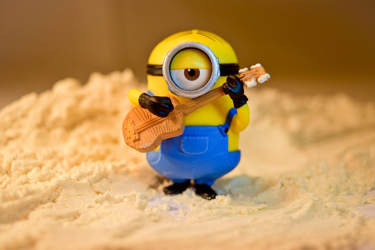 Minion ready to work